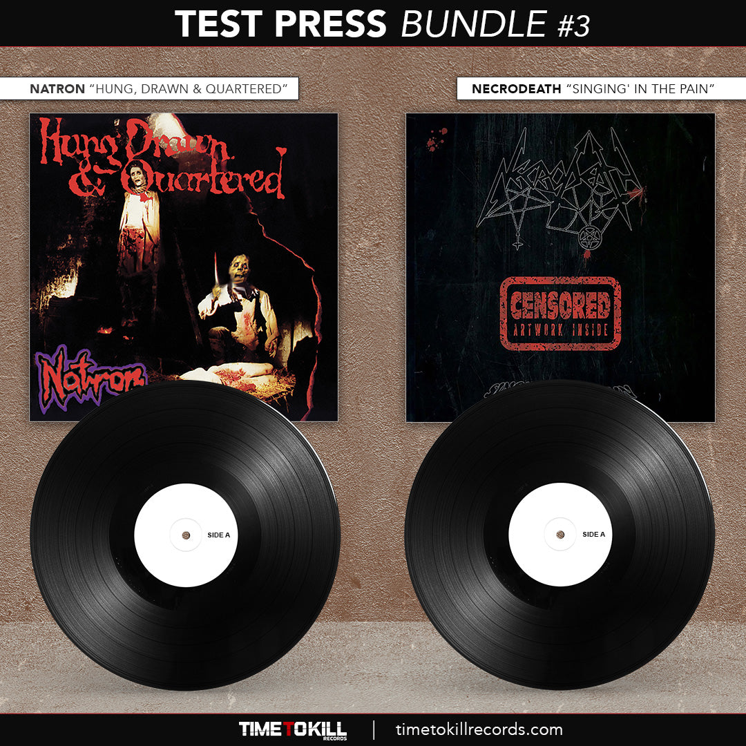 Natron&Necrodeath Test press Bundle