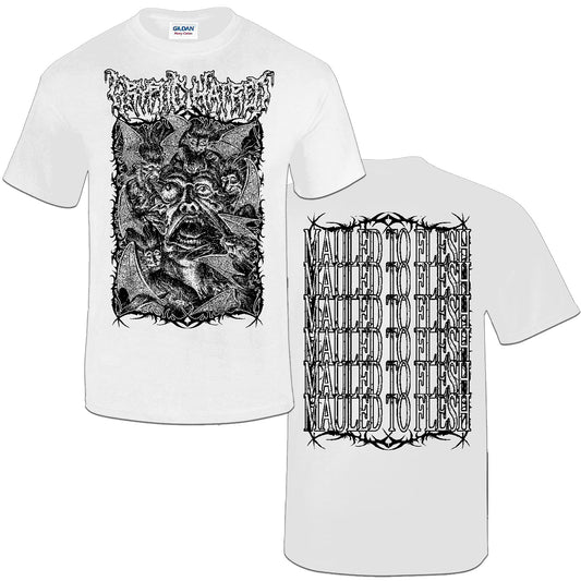 Cryptic Hatred - “Internal Torment” 1 Year Anniversary White T-Shirt
