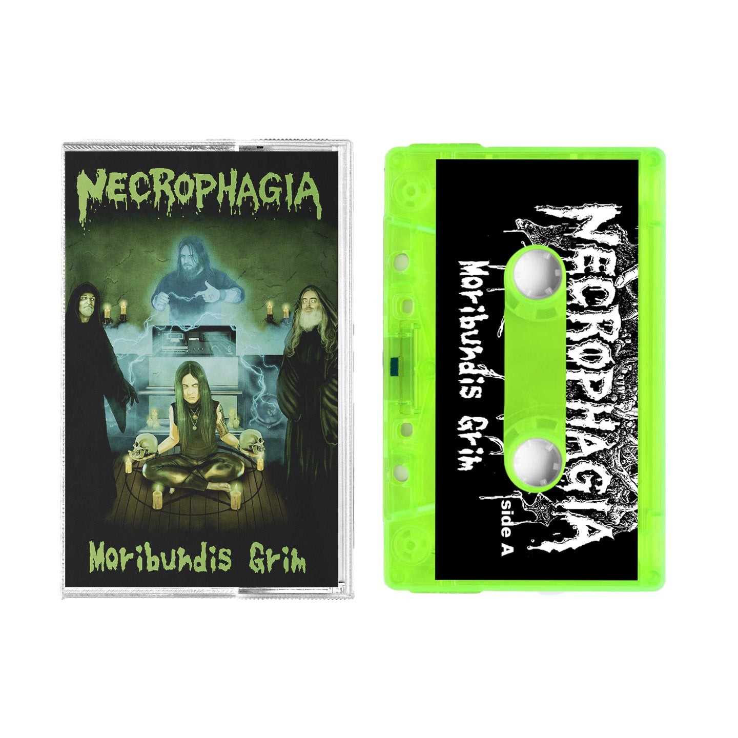 Necrophagia "Moribundis Grim" fosfo green mc