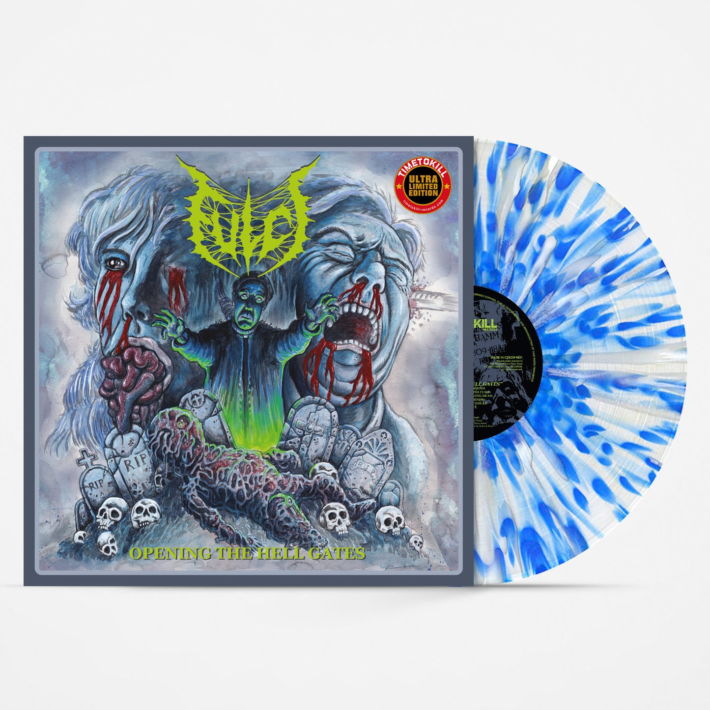 Fulci "Opening The Hell Gates" LP 12" SPLATTER