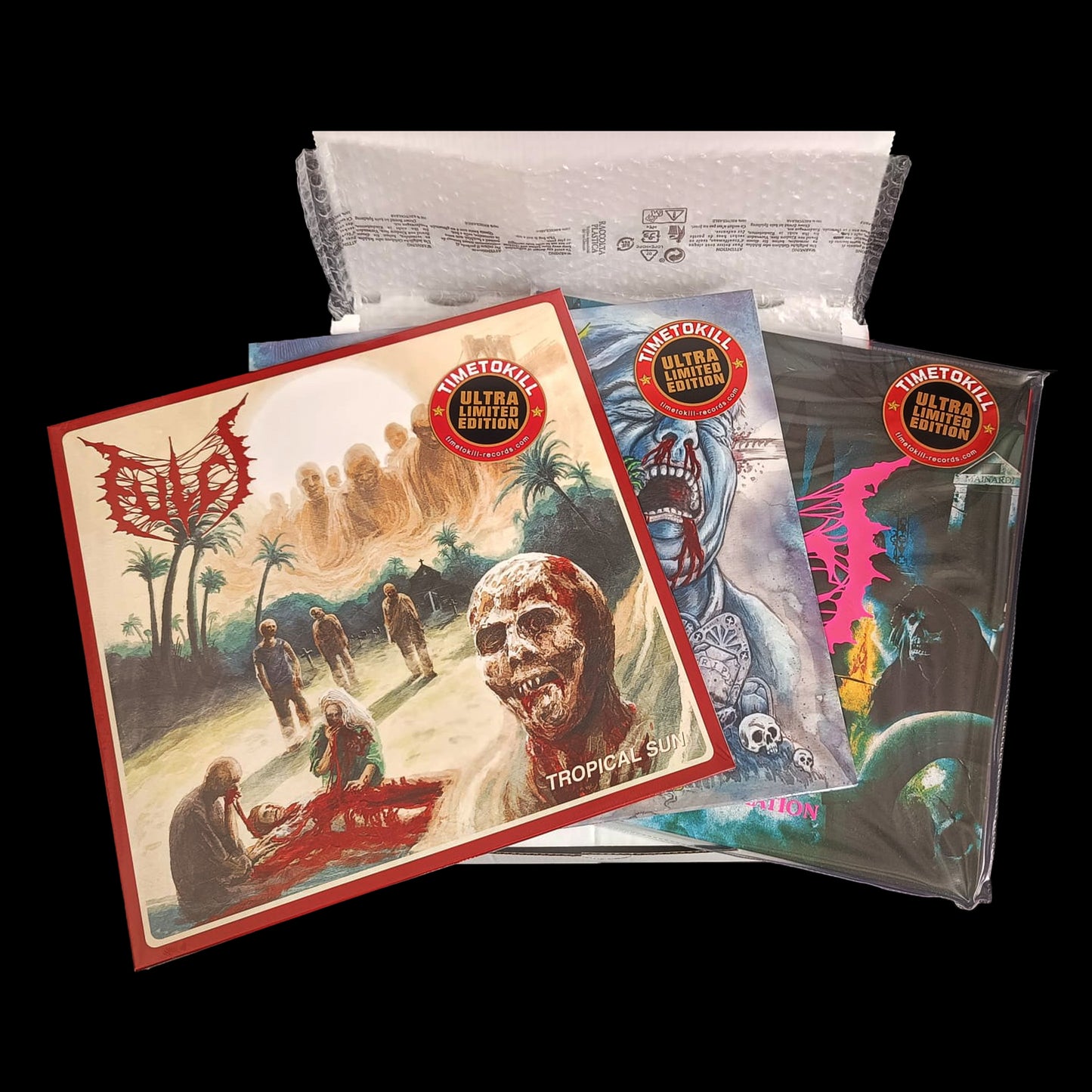 FULCI Discography - LP ultra limited Edition - Pizza Zombie Delivery - EXCLUSIVE USA
