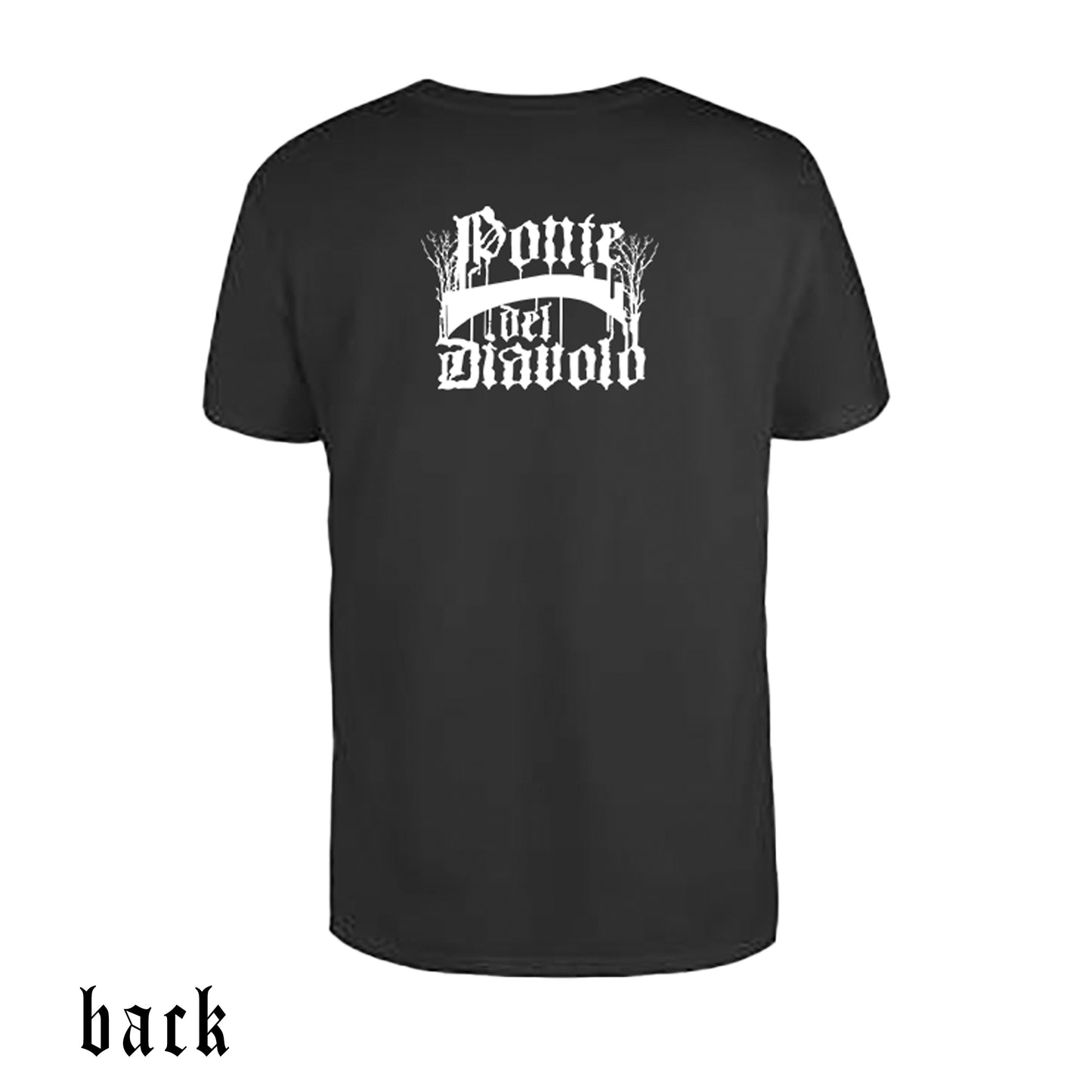Ponte del Diavolo "Goat" black T-shirt