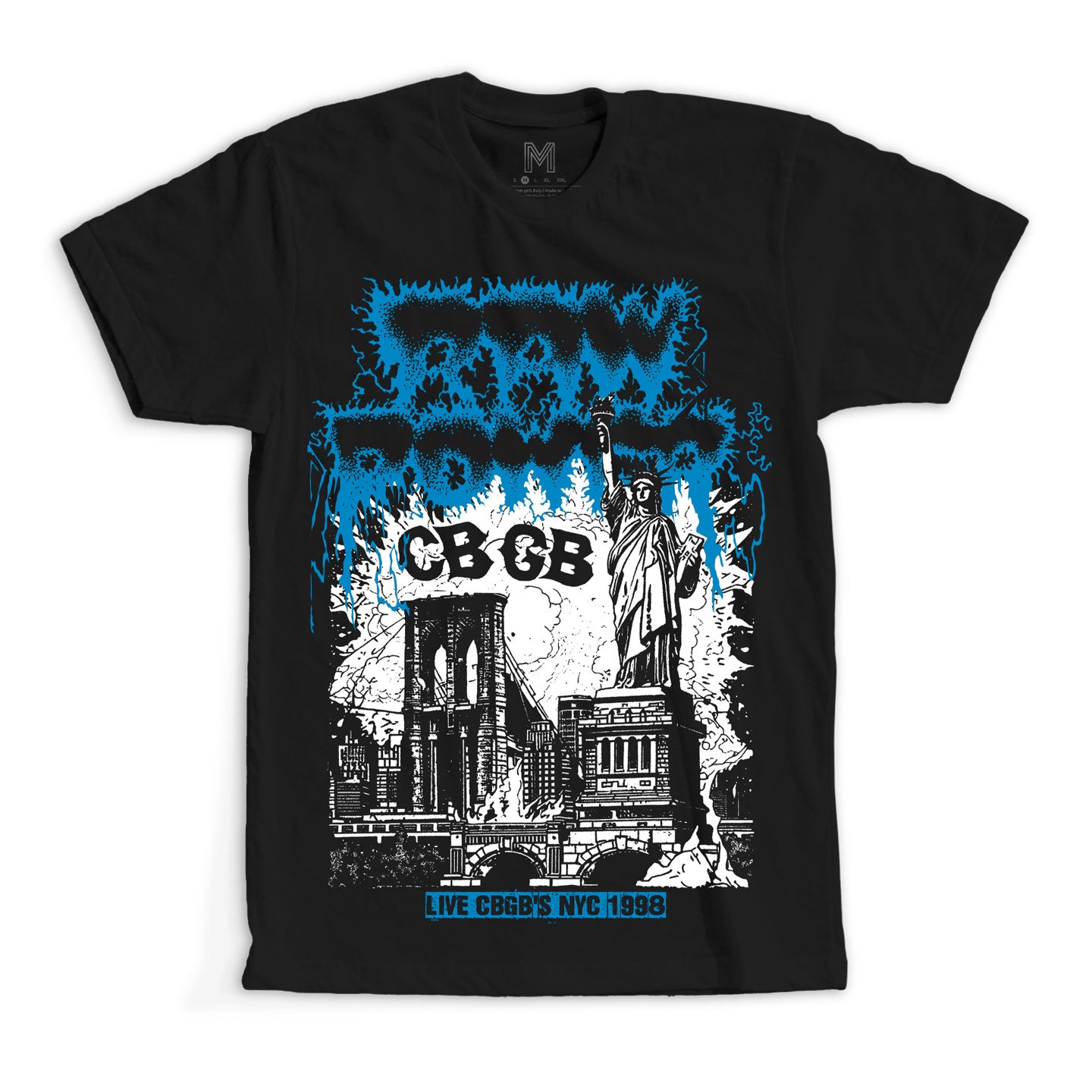 Raw Power - Live CBGB's NY 1998 T-shirt