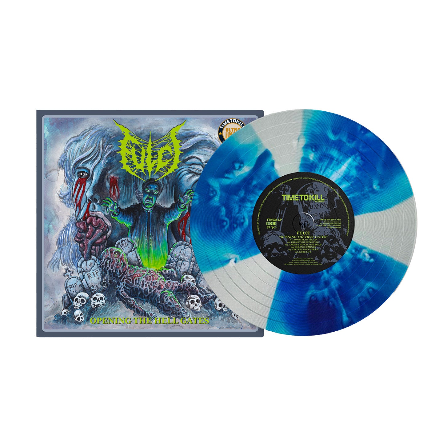 Fulci "Opening The Hell Gates" LP 12" DUNWICH SPINNER