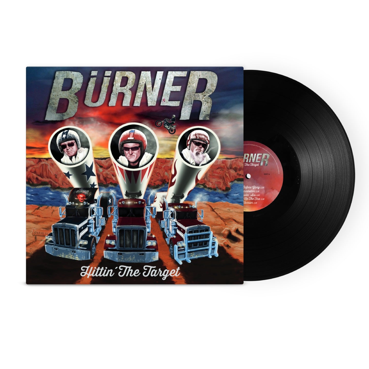 Bürner "Hittin' the Target" lp