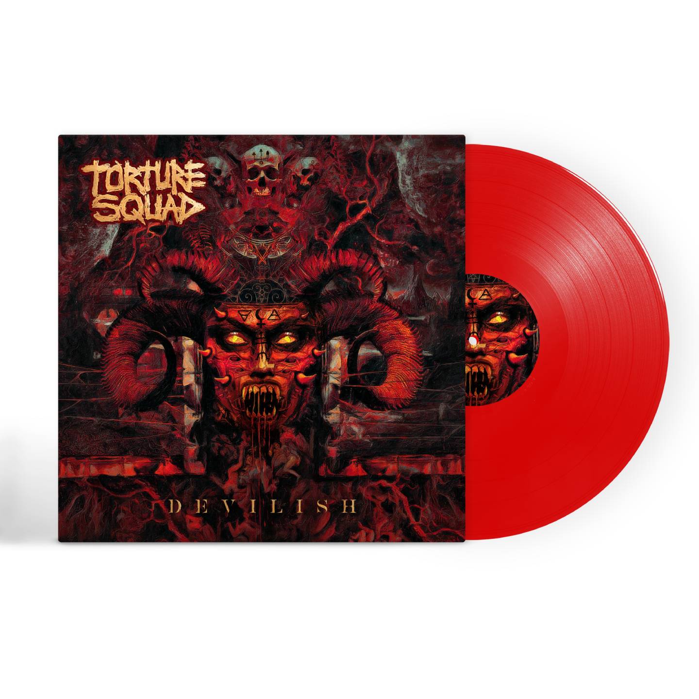 Torture Squad "Devilish" 2xLP transparent red