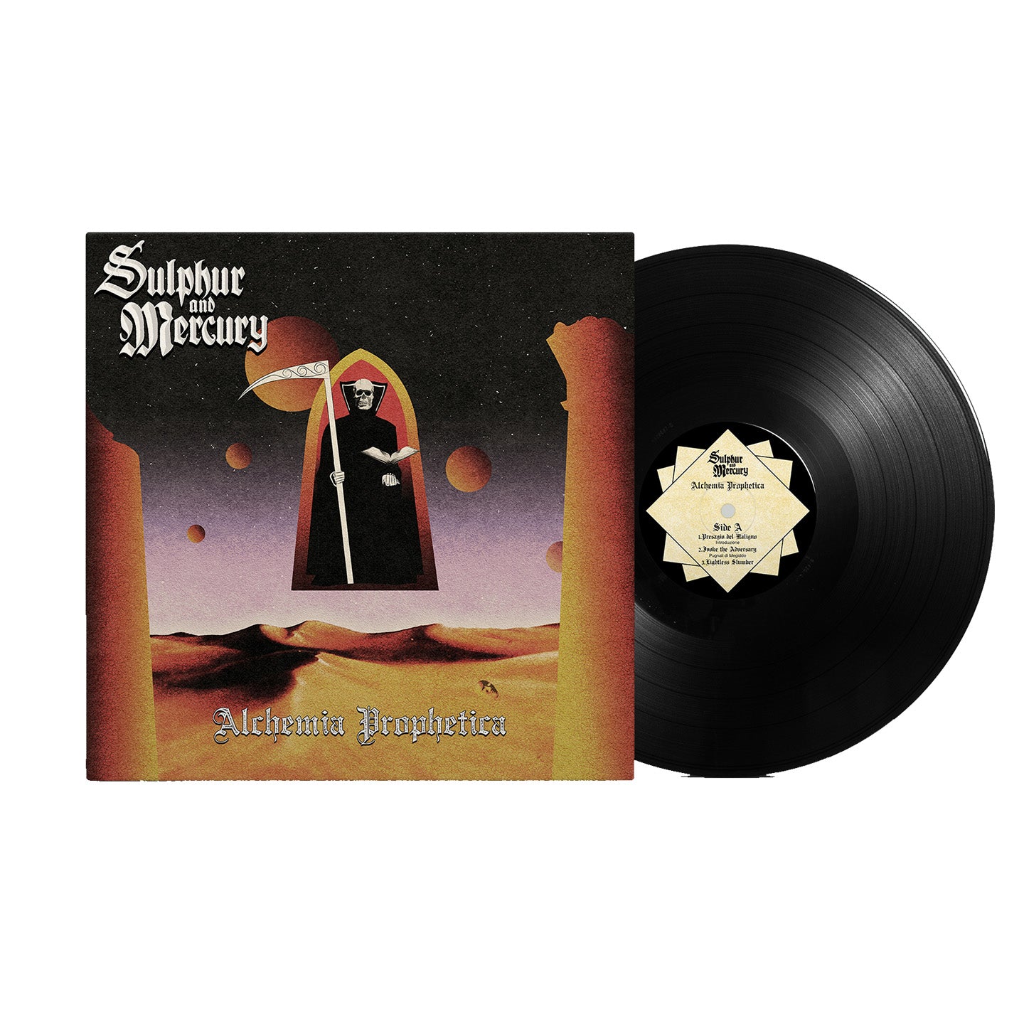 Sulphur and Mercury "Alchemia Prophetica" lp black