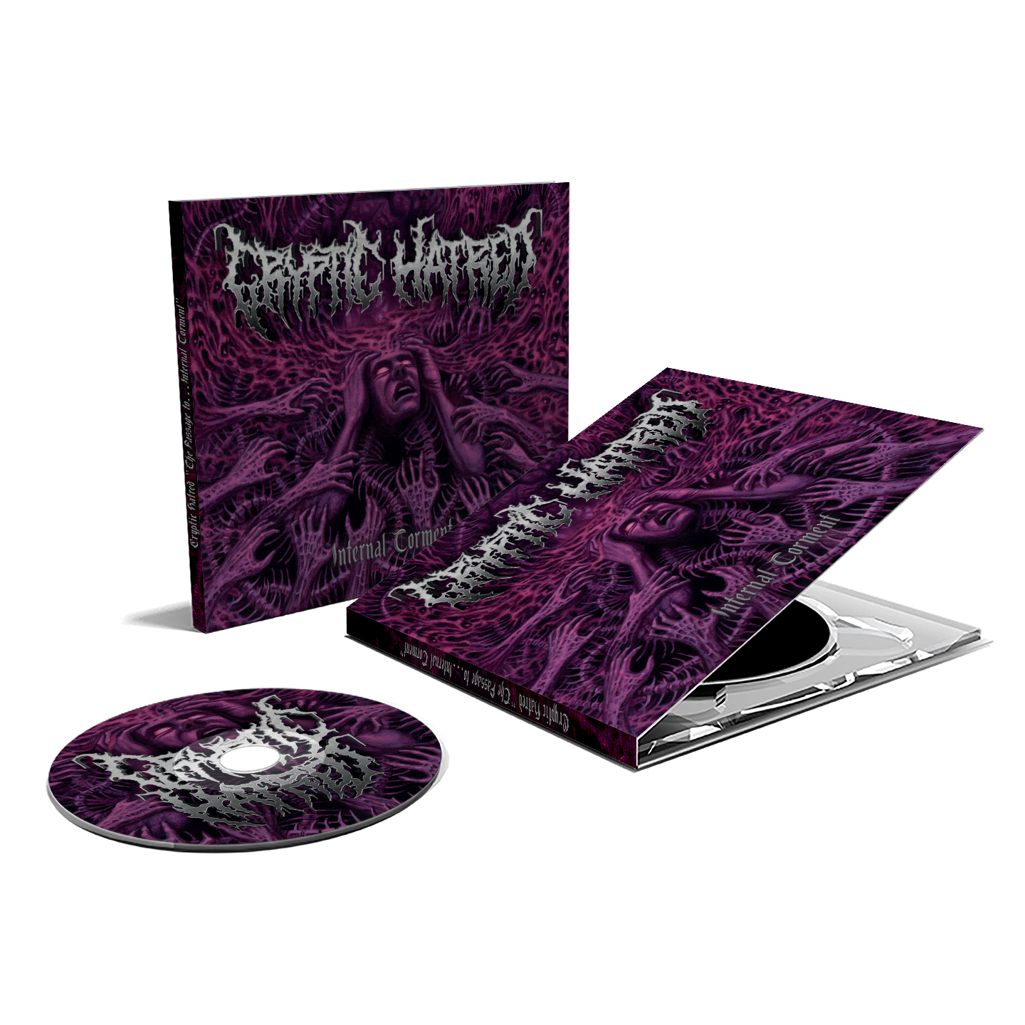 Cryptic Hatred "Internal Torment" cd digipack