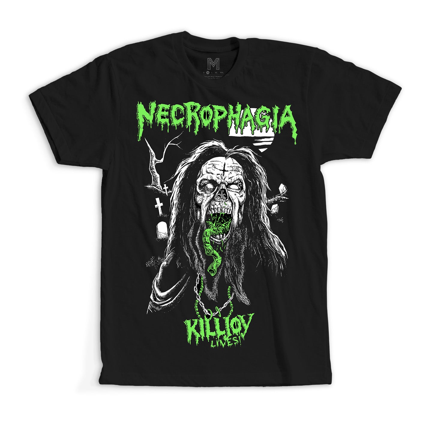 Necrophagia Moribundis Grim official t-shirt – Time To Kill Records