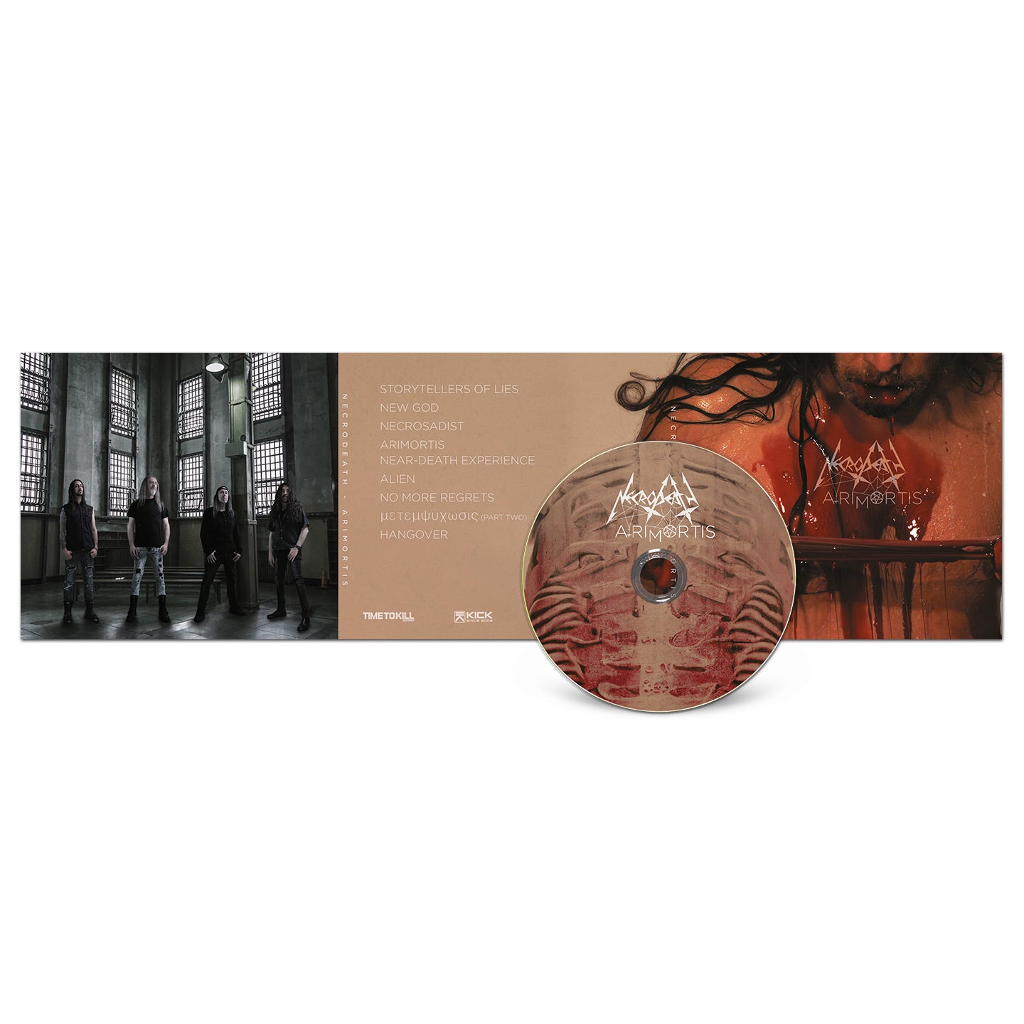 Necrodeath "Arimortis" CD digipack