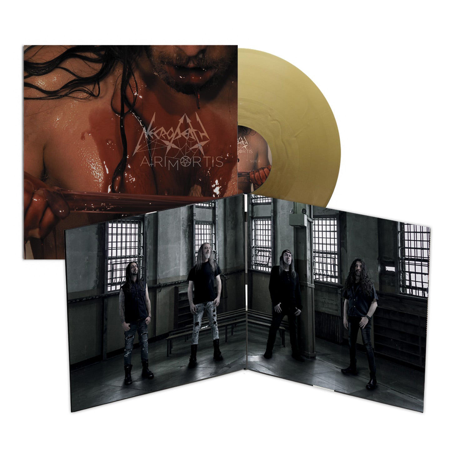 Necrodeath "Arimortis" Gold LP