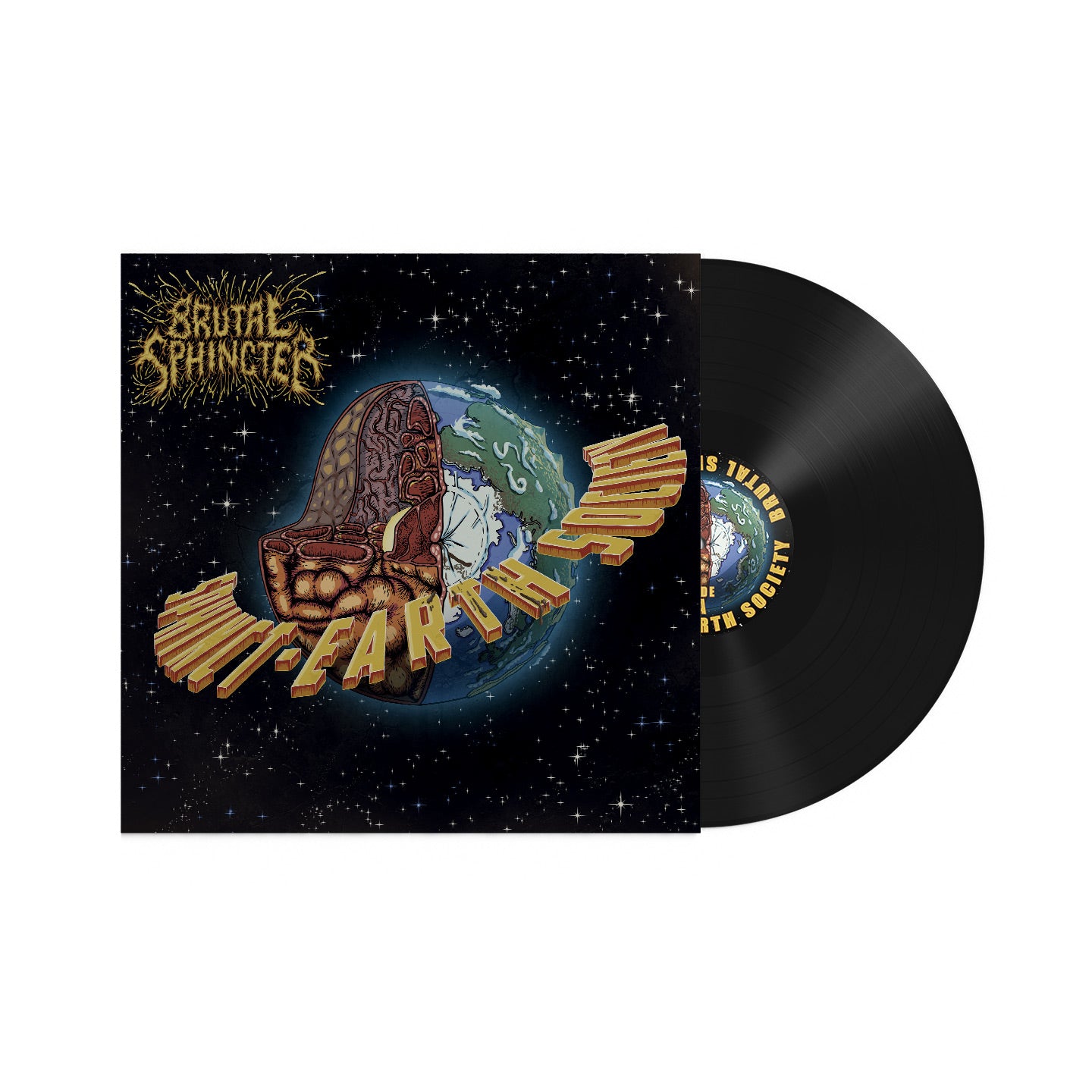 Brutal Sphincter - Sphincht-Earth-Society - Black LP