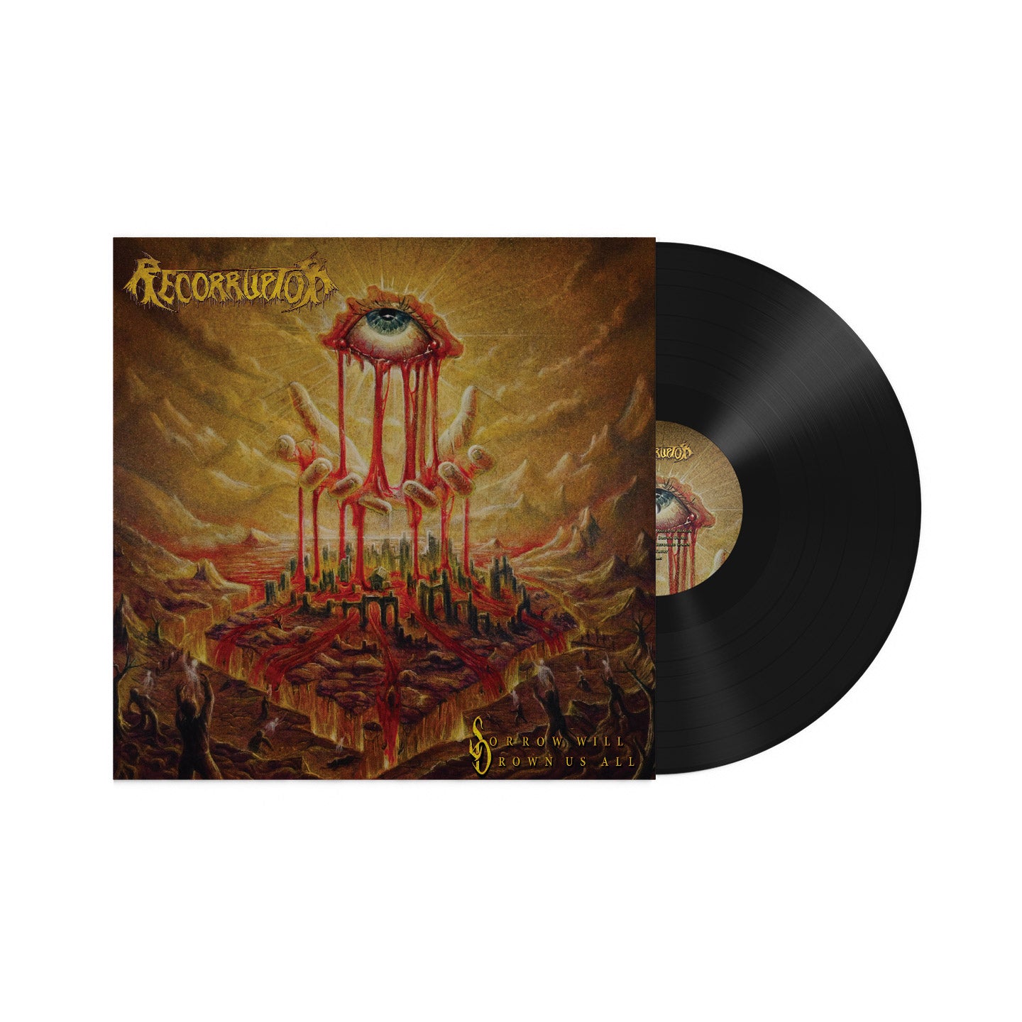 Recorruptor - Sorrow Will Drown Us All - Black LP