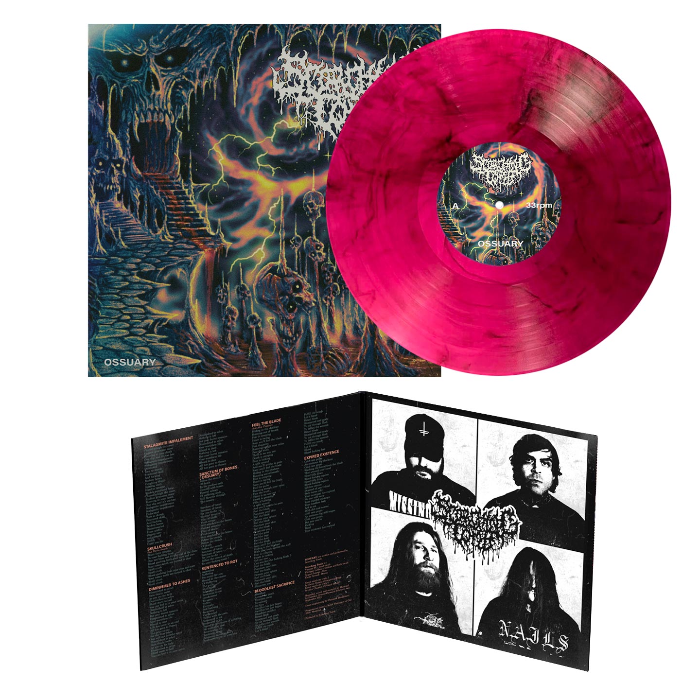 Scorching Tomb - Ossuary - LP gatefold colored (preorder)