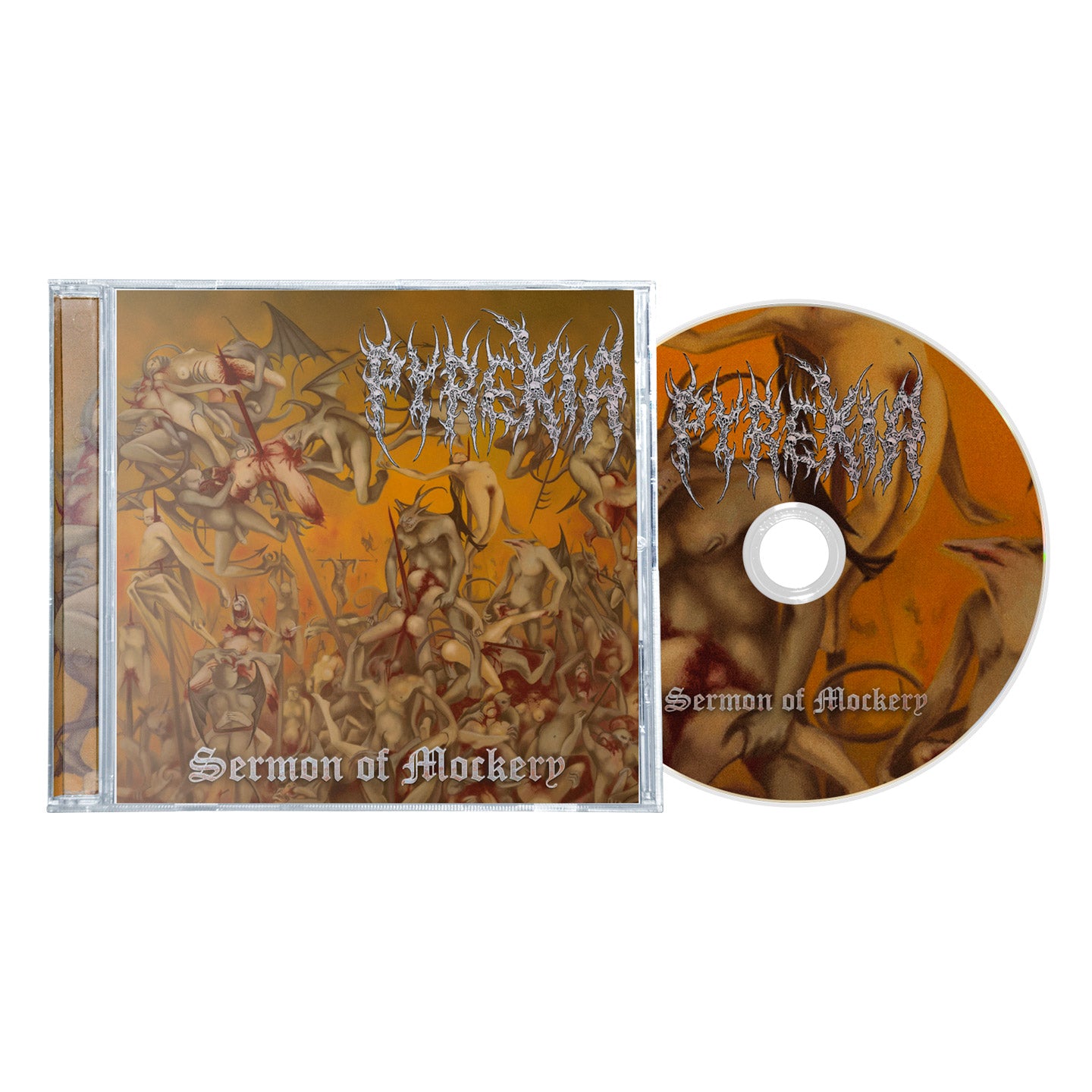 洋楽 PYREXIA Sermon of Mockery CD Pyrexia - Sermon of Mockery - CD – Time To Kill Records