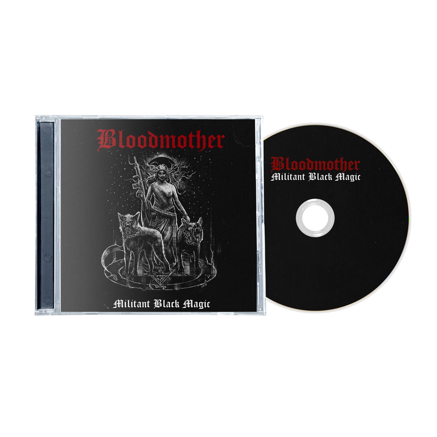 Bloodmother - Militant Black Magic - CD Jewel Case