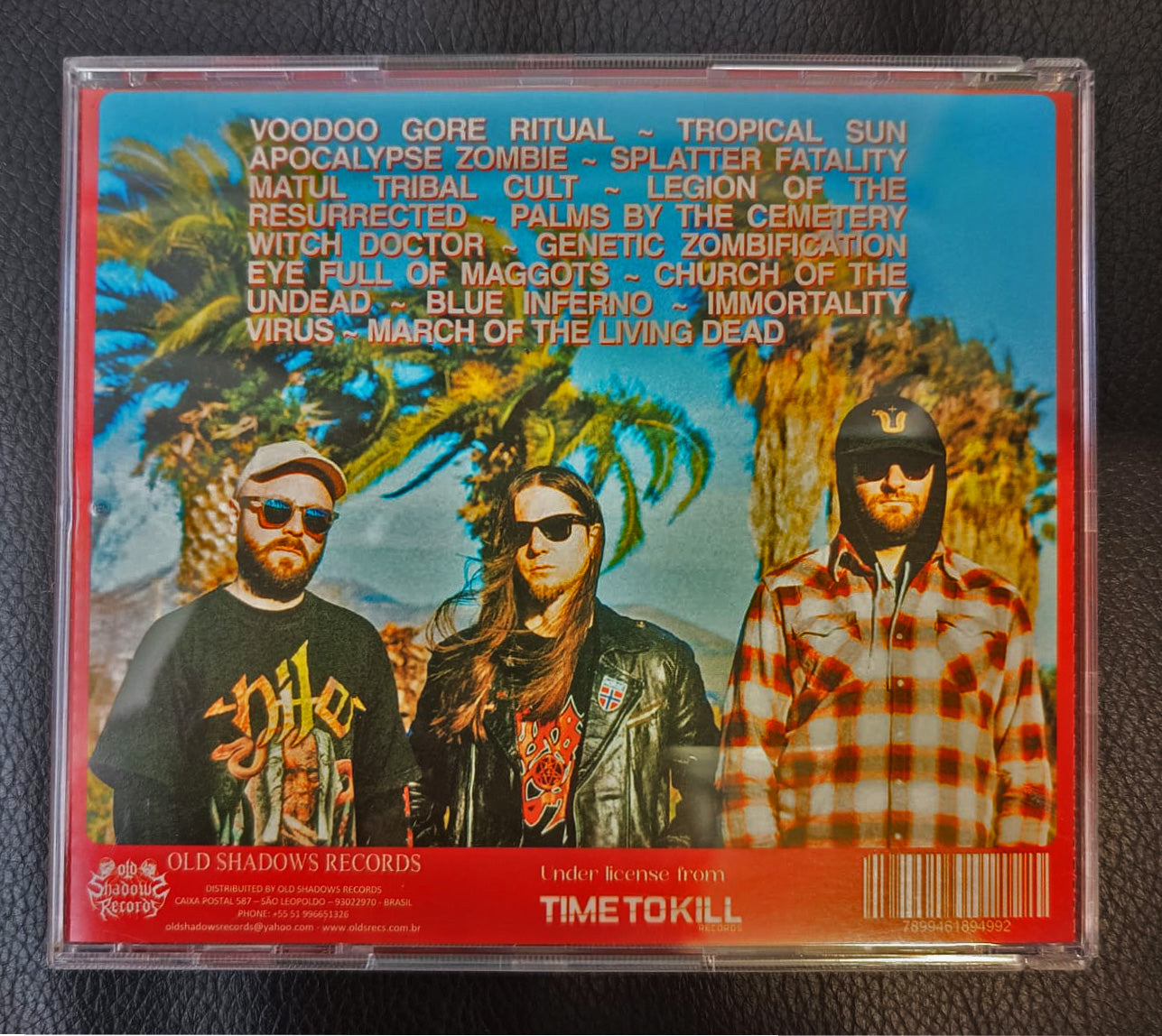 Fulci "Tropical Sun" CD Jewel Case - Brazilian Edition