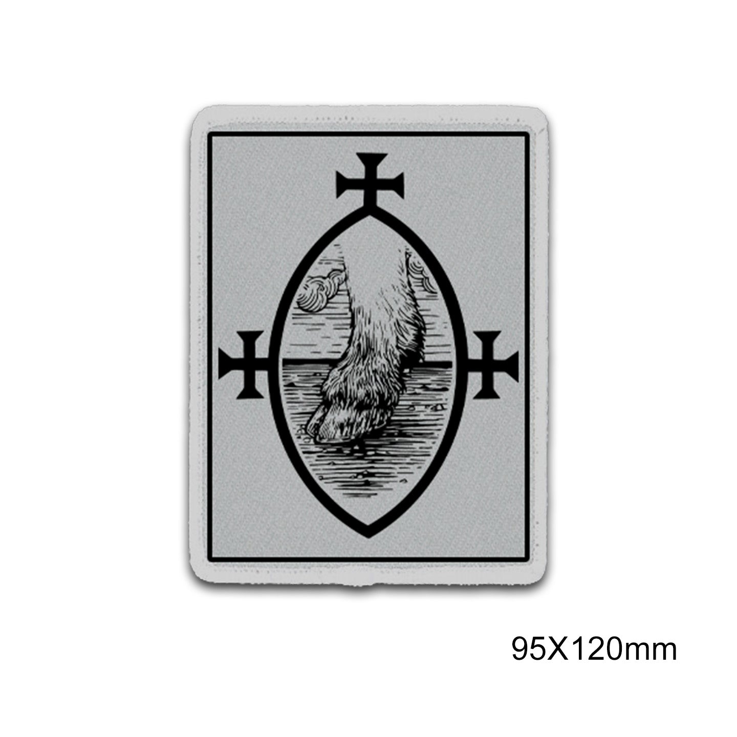 Hoof patch white Ponte del Diavolo