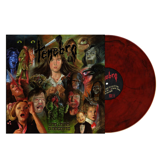 Tenebro - Una Lama d'Argento - LP red marble (preorder)