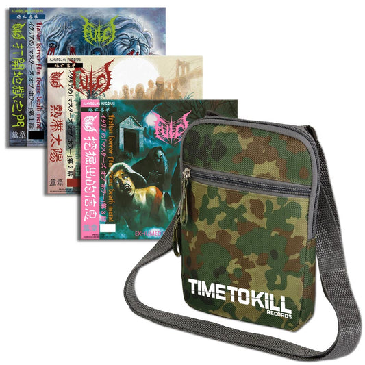 Fulci CD Bundle discography Chinese LMD Edition + TTK camo mini bag