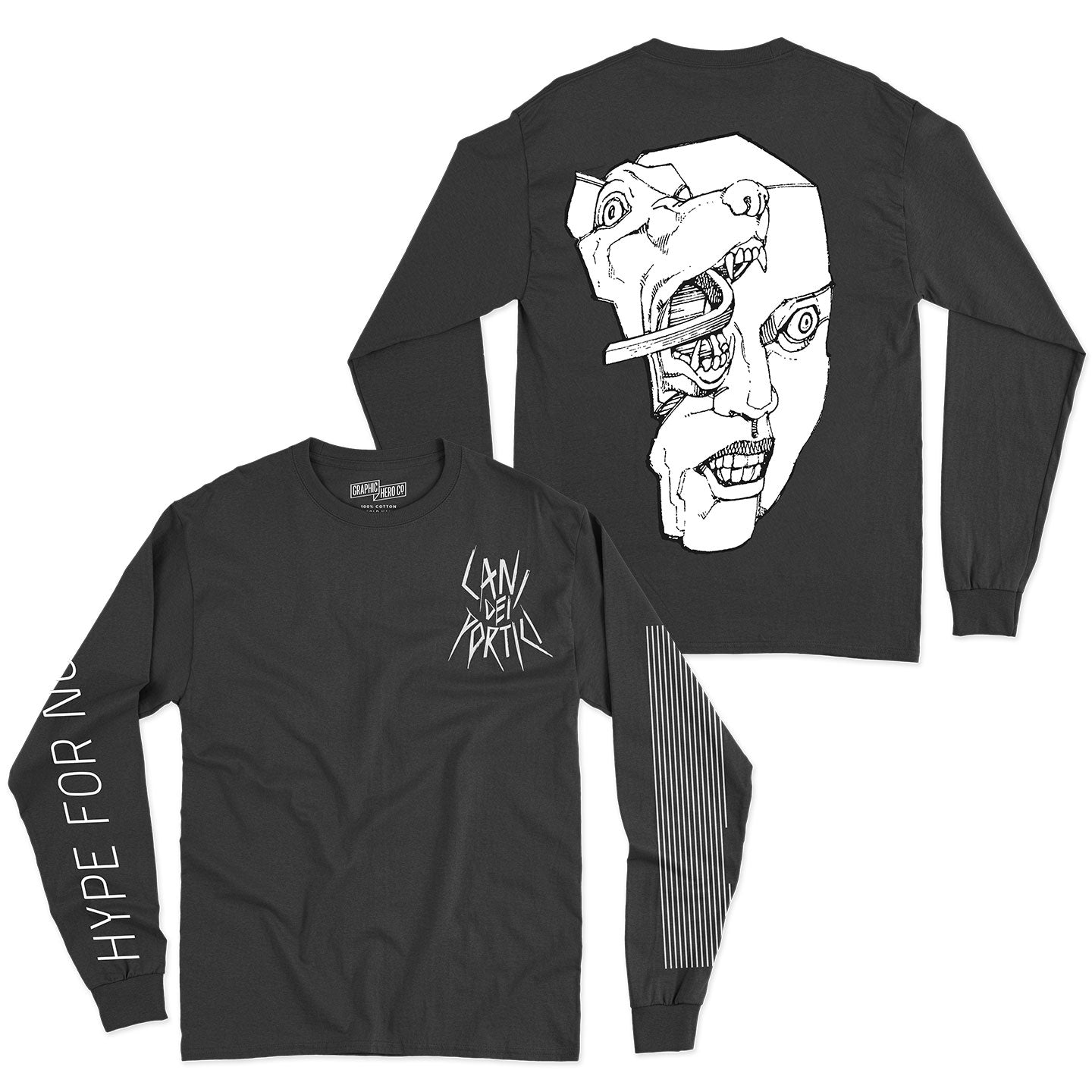Cani Dei Portici "Hype For Nothing" Official Longsleeve
