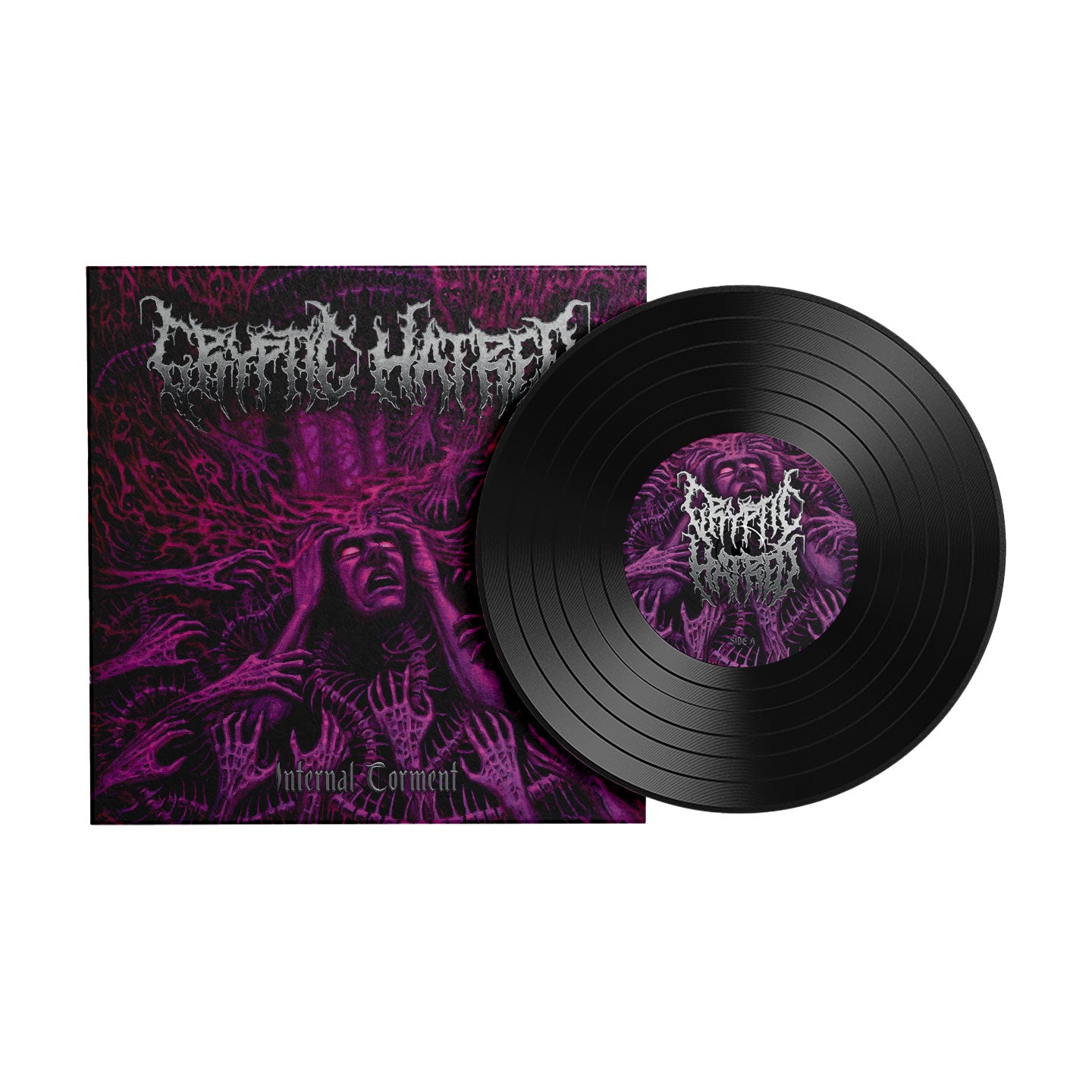 Cryptic Hatred "Internal Torment" LP Black