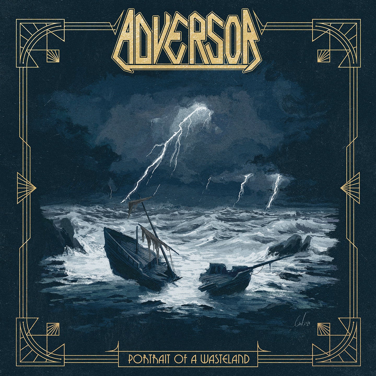 Adversor "Portrait Of A Wasteland" CD