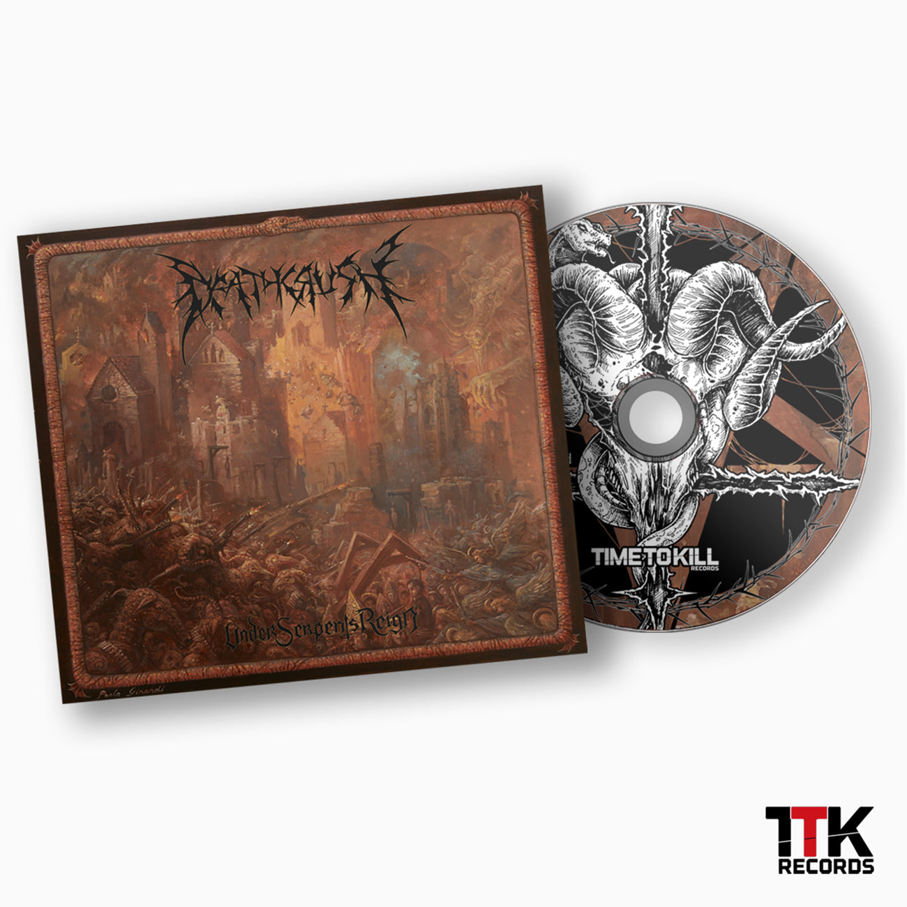 Deathcrush "Under Serpents Reign" CD