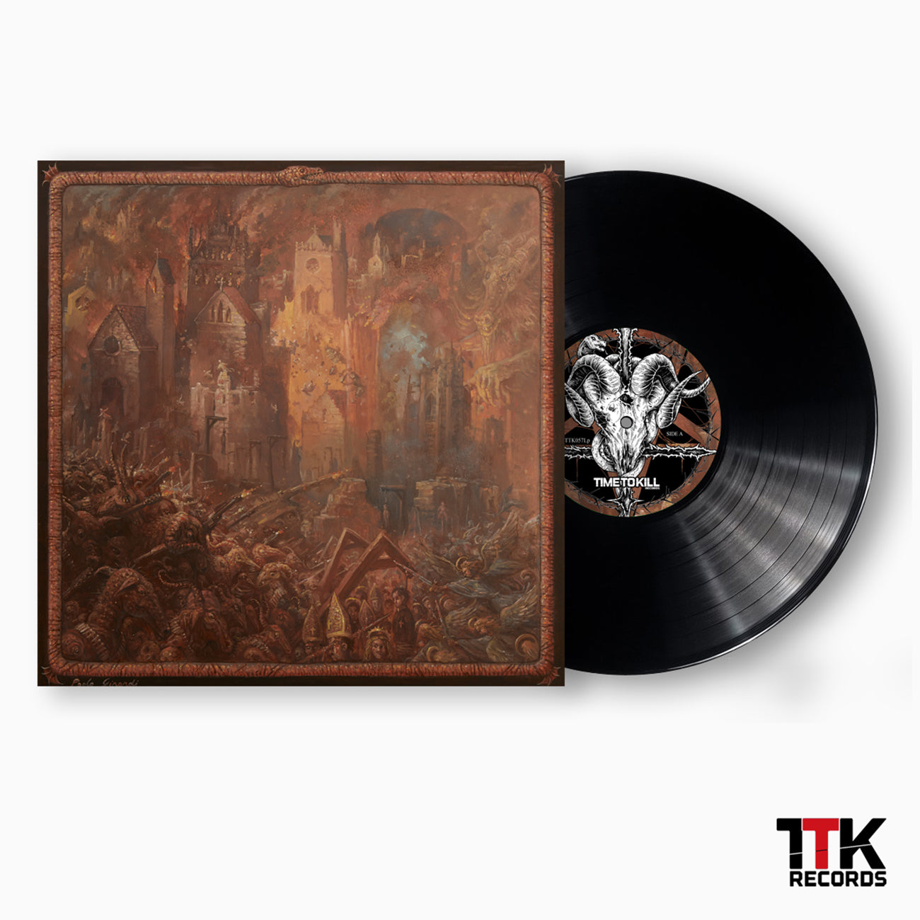 Deathcrush "Under Serpents Reign" LP 12"
