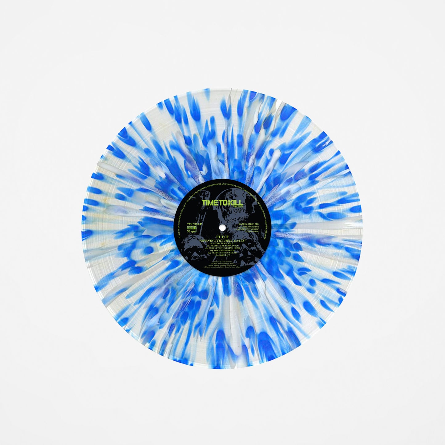 Fulci "Opening The Hell Gates" LP 12" SPLATTER