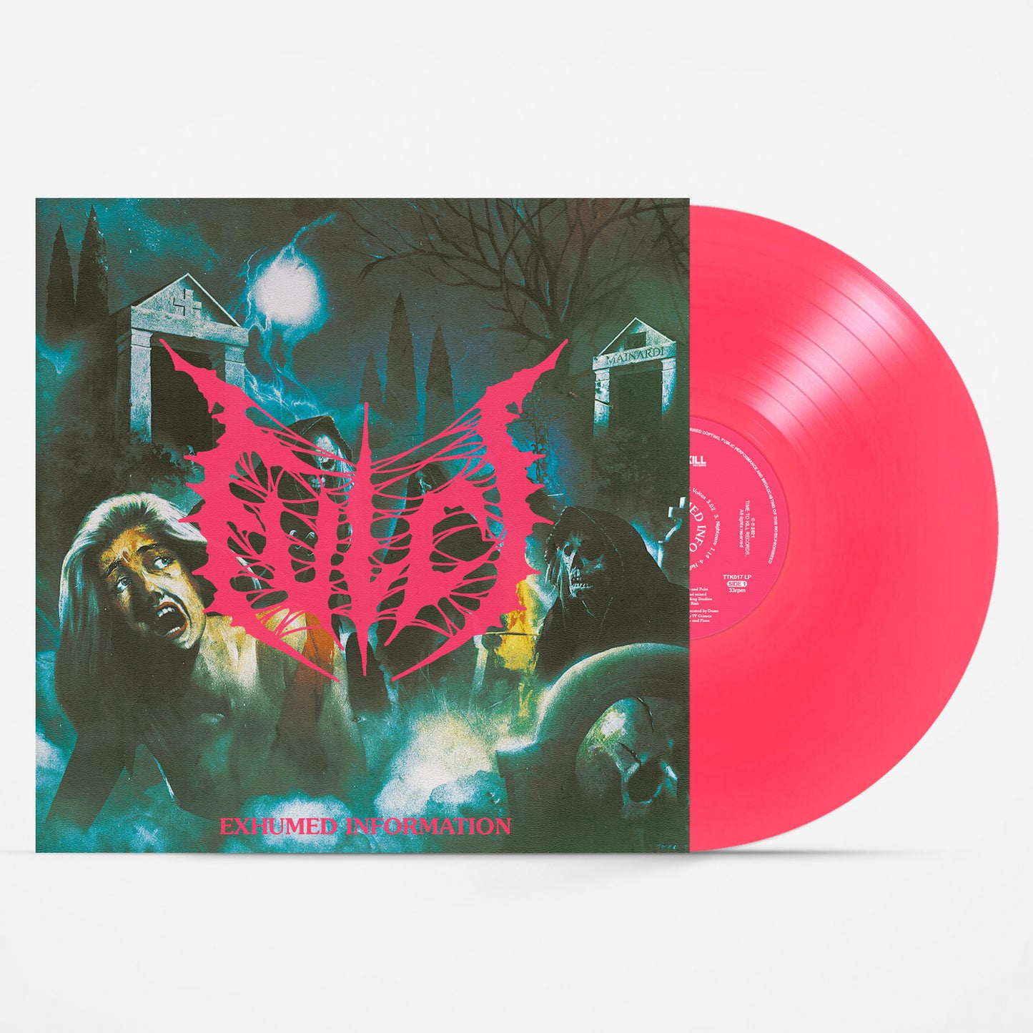 Fulci "Exhumed Information" LP 12" MAGENTA