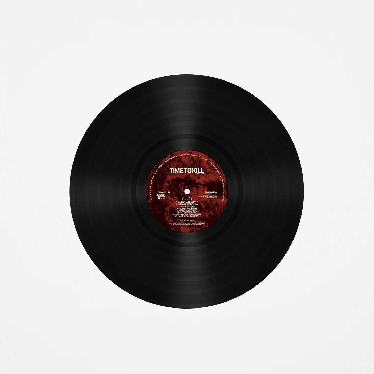 Fulci "Tropical Sun" LP 12"