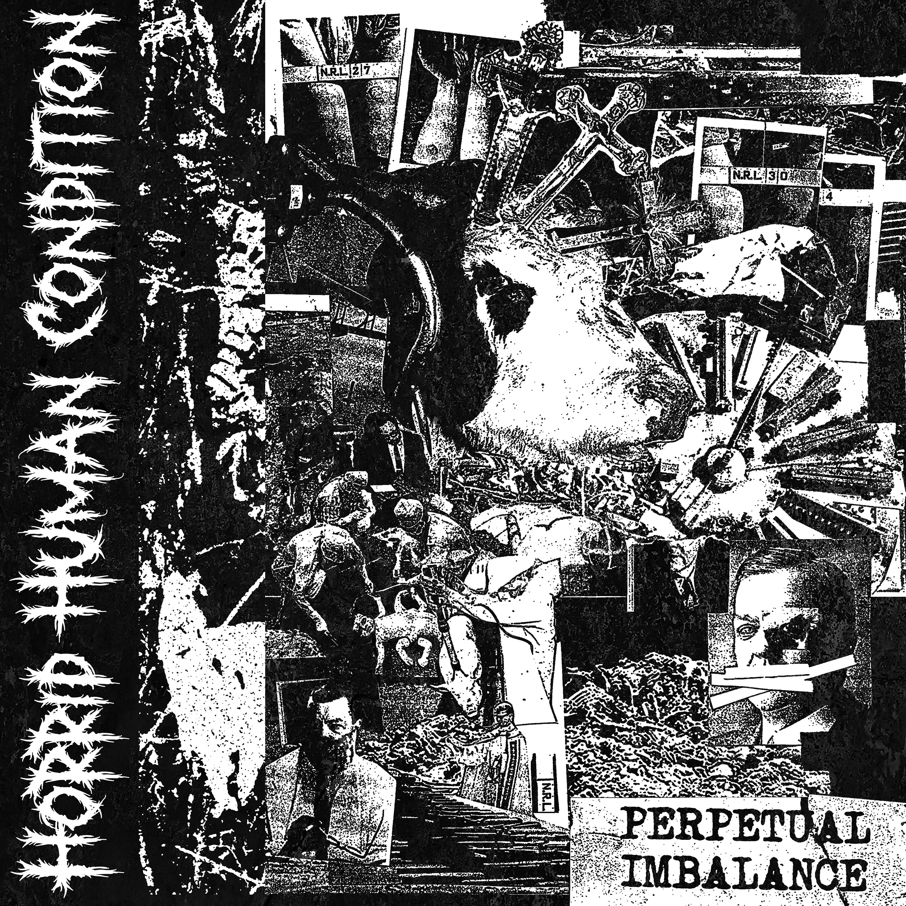 Last Retch Band Logo Horrid Human Condition - Perpetual Imbalance – Time To Kill Records