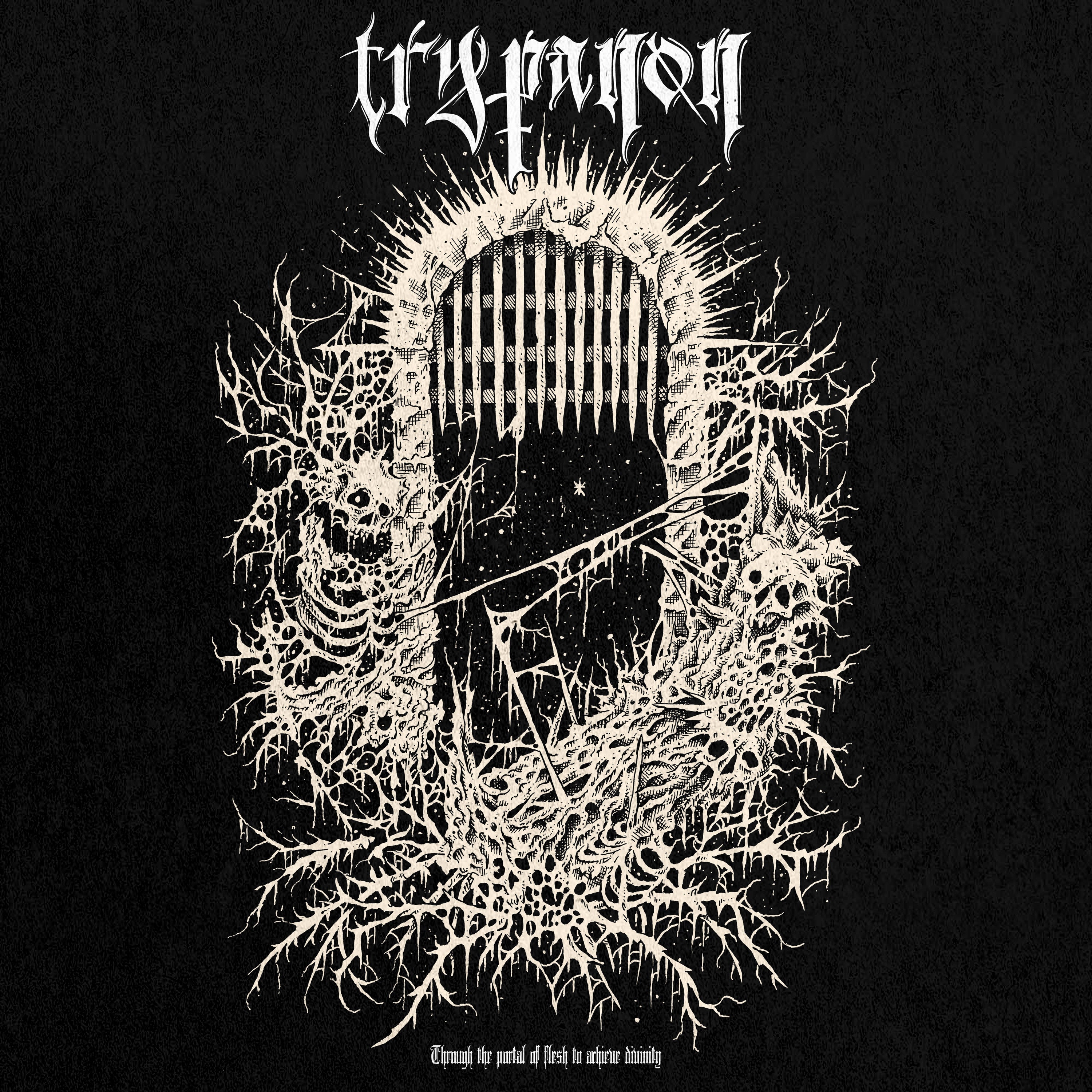Last Retch Band Logo Trypanon - Through the Portal of Flesh to Achieve Divinity – Time To ...