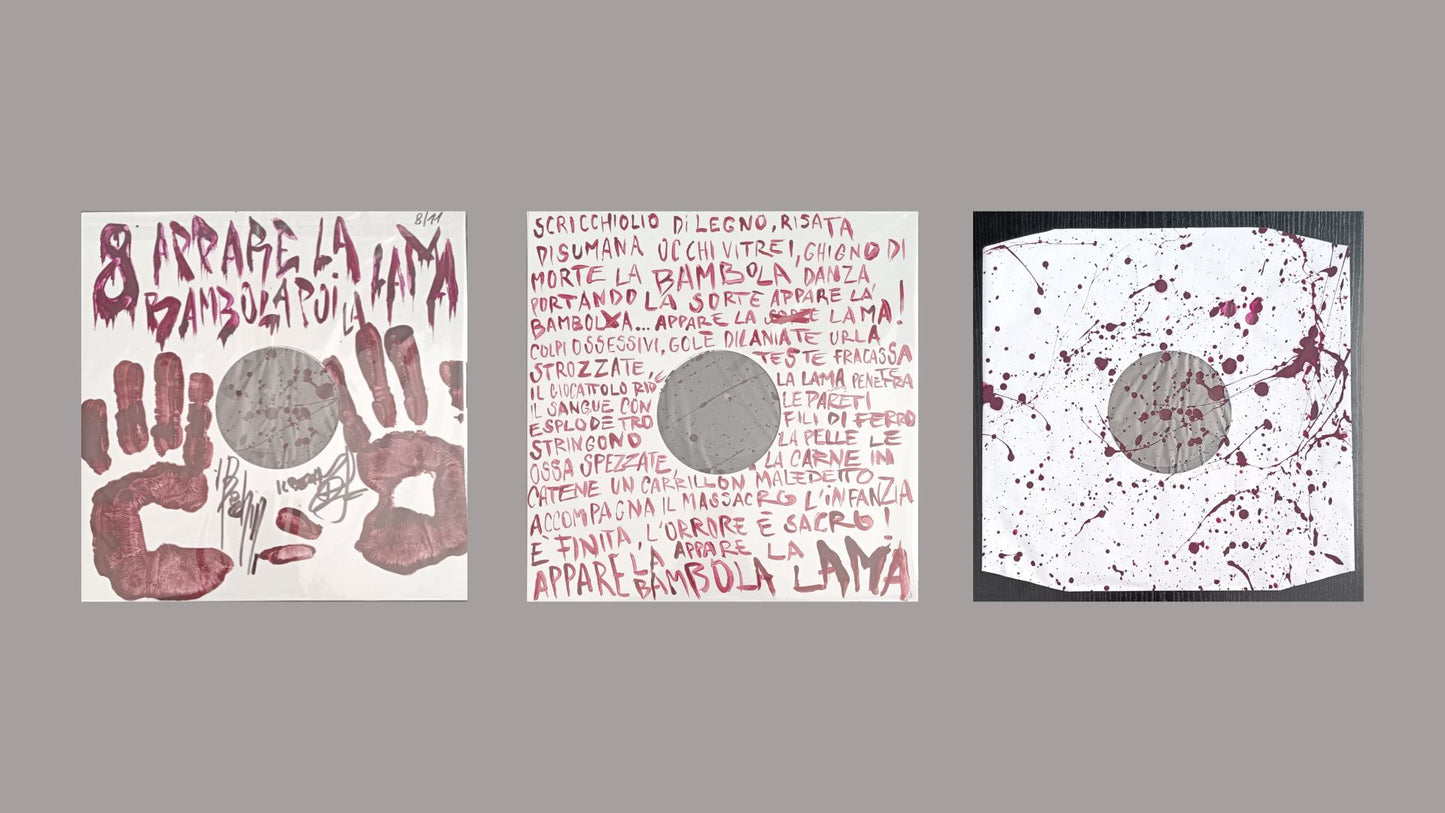 Tenebro - Una Lama d'Argento test press bundle