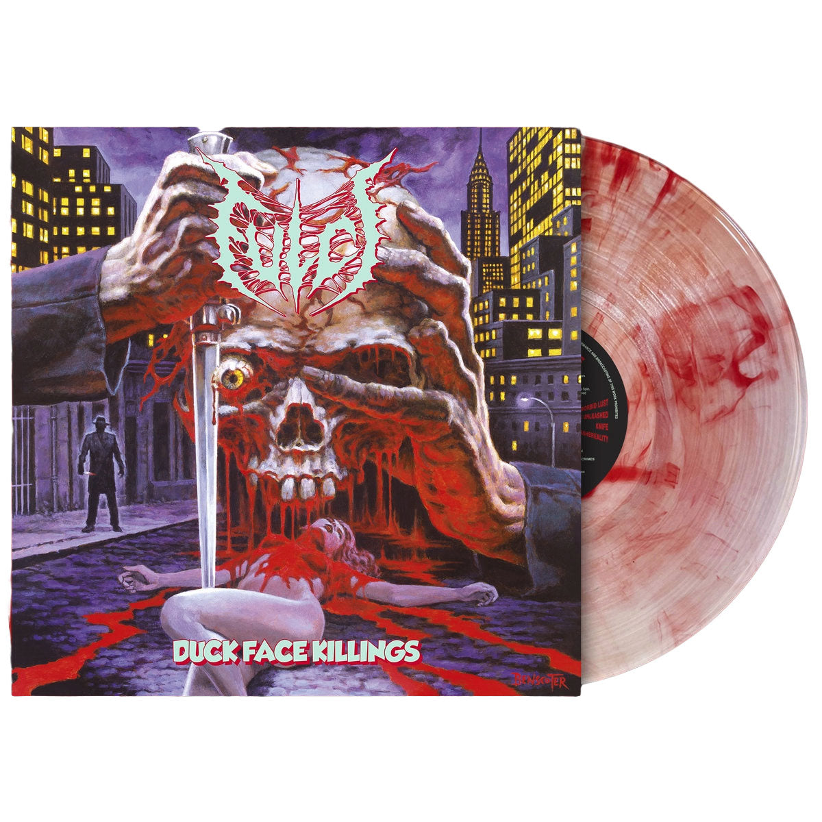 Fulci - Duck Face Killings - LP (Blood Of The Ripper Murder Scene Marble)
