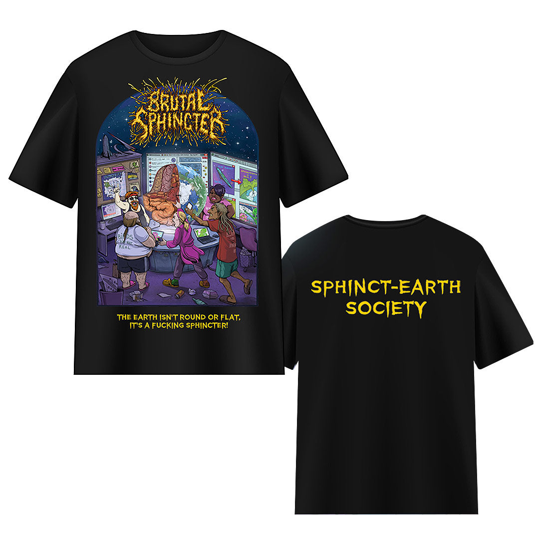 Brutal Sphincter - Sphinct-Earth Society T-shirt (preorder)