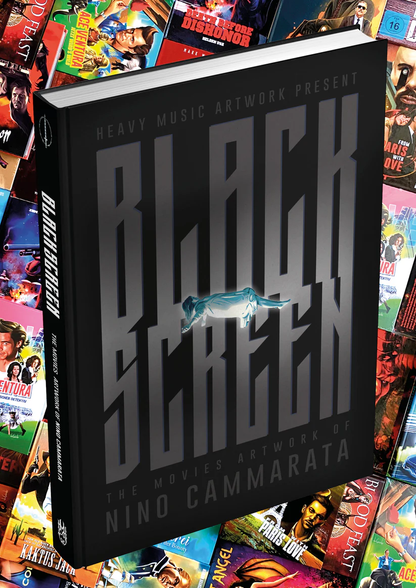 Black Screen: The Movies Artwork of Nino Cammarata