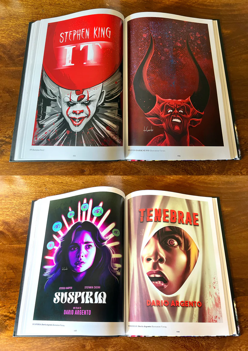 Black Screen: The Movies Artwork of Nino Cammarata