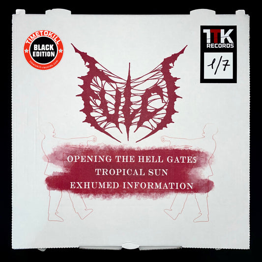 FULCI Discography - LP Black Edition - Pizza Zombie Delivery