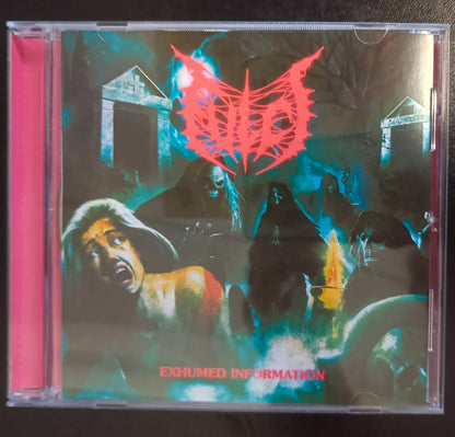 Fulci "Exhumed Information" CD Jewel Case - Brazilian Edition
