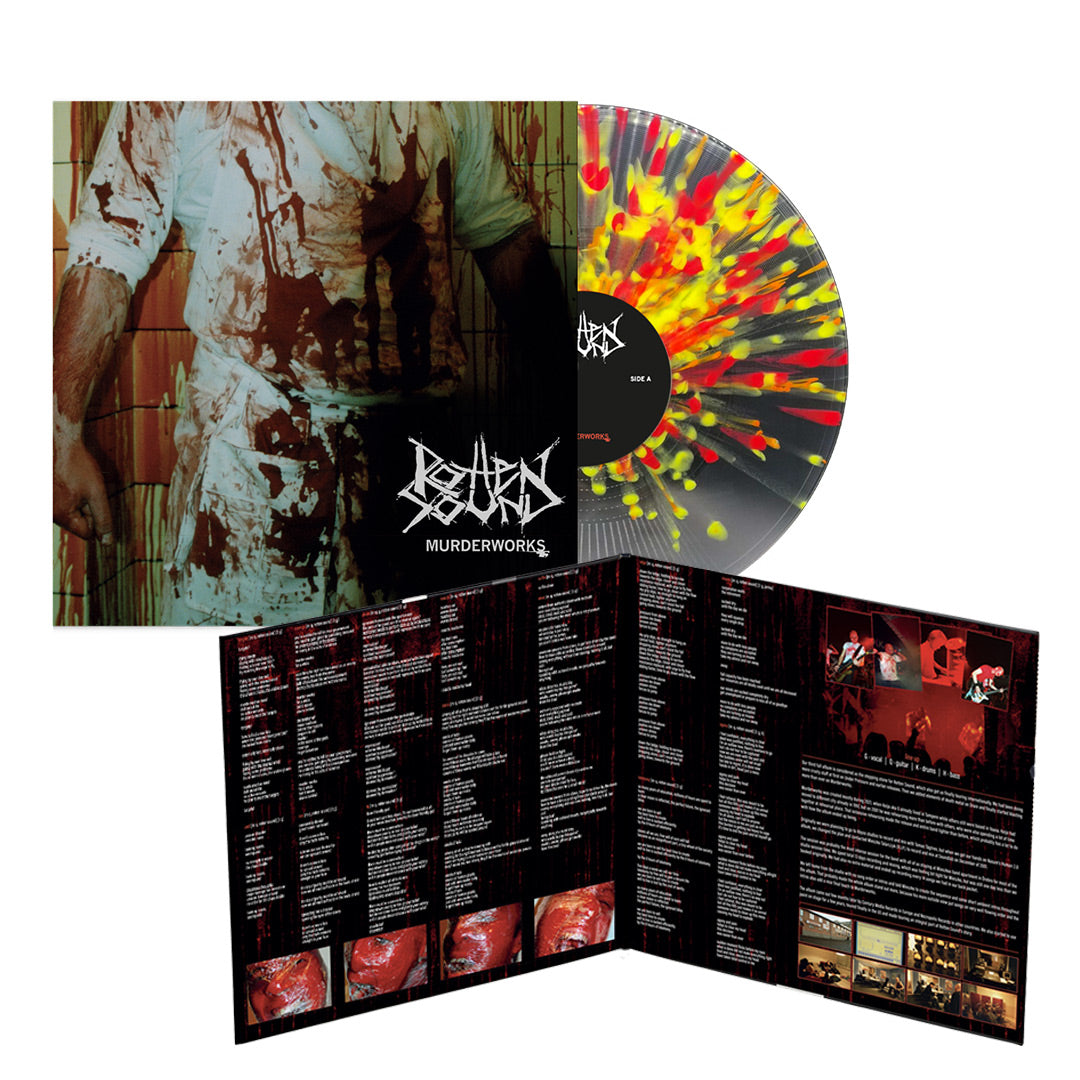 Rotten Sound - Murderworks (reissue 2025) - LP splatter (preorder)