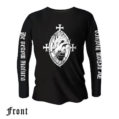 Ponte del Diavolo "Heart" black longsleeve