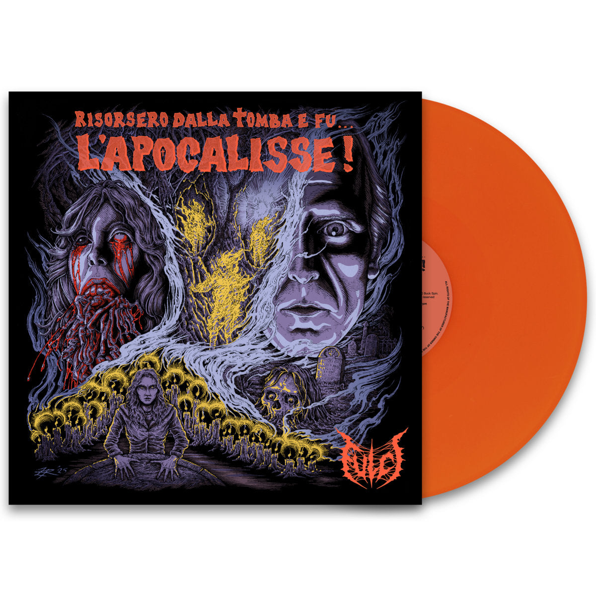 Fulci - Risorsero dalla Tomba e Fu… L’apocalisse! - LP (Neon Orange)