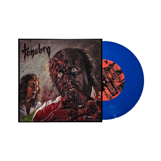 Tenebro - Inferno Contaminato (BLUE variant) 7" lp