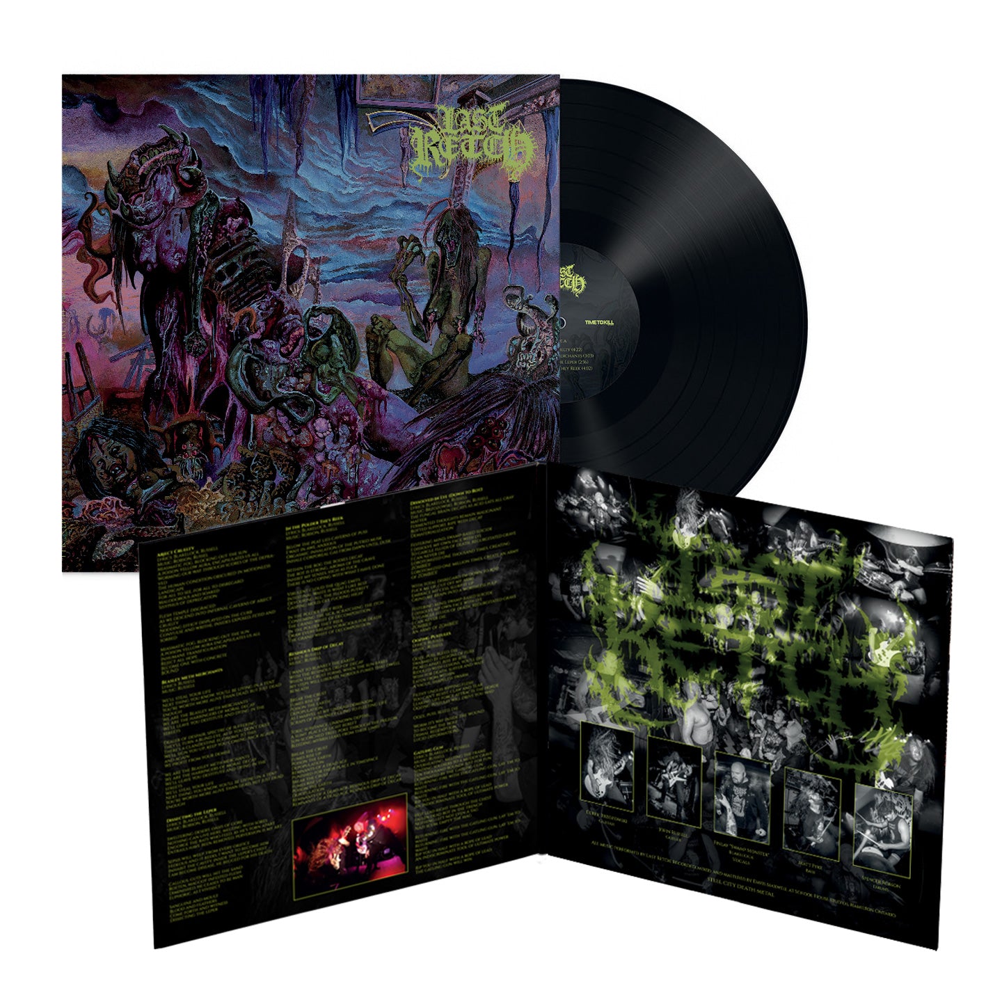 Last Retch - Abject Cruelty - Black LP Gatefold (preorder)