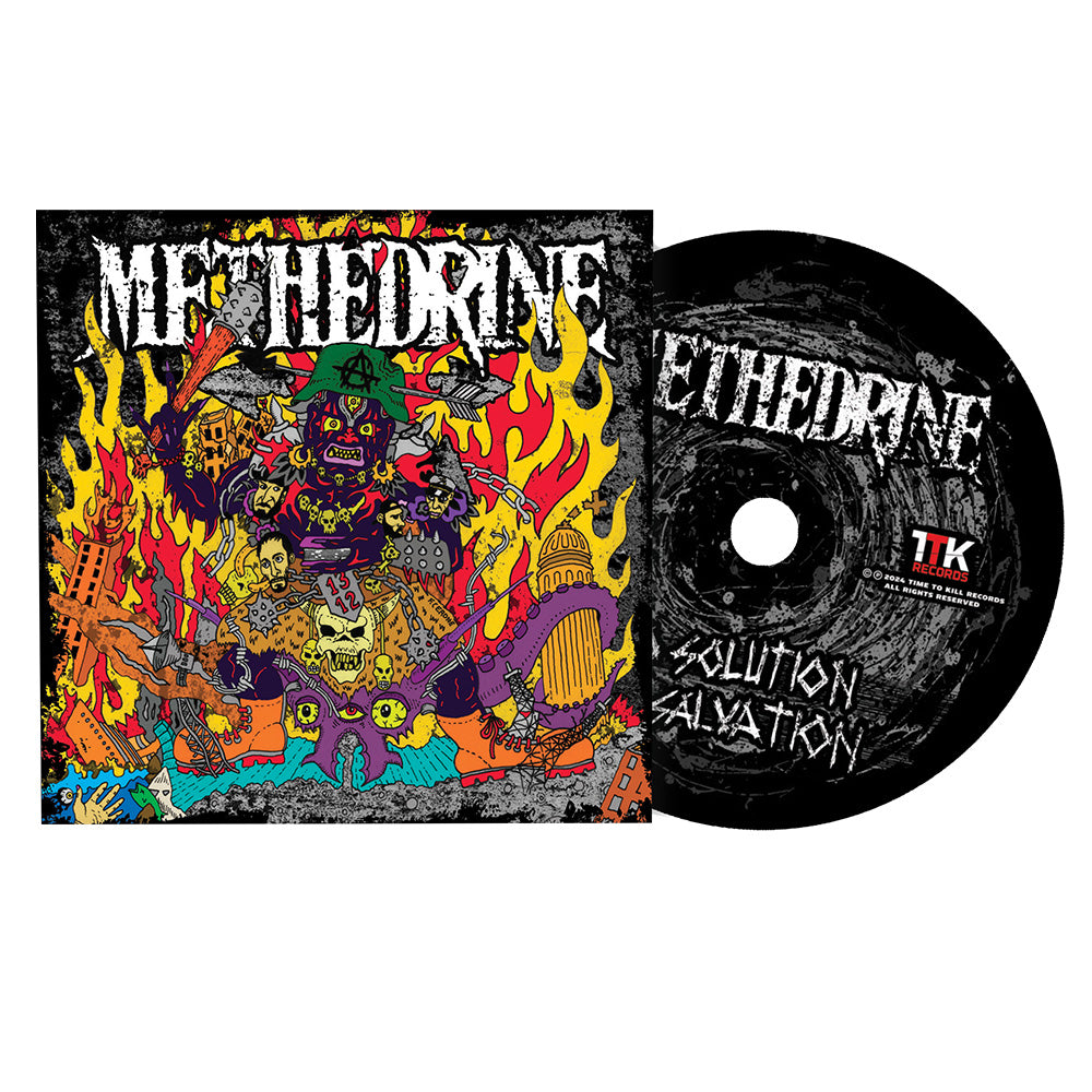 Methedrine "No solution, no salvation" cd jewel case