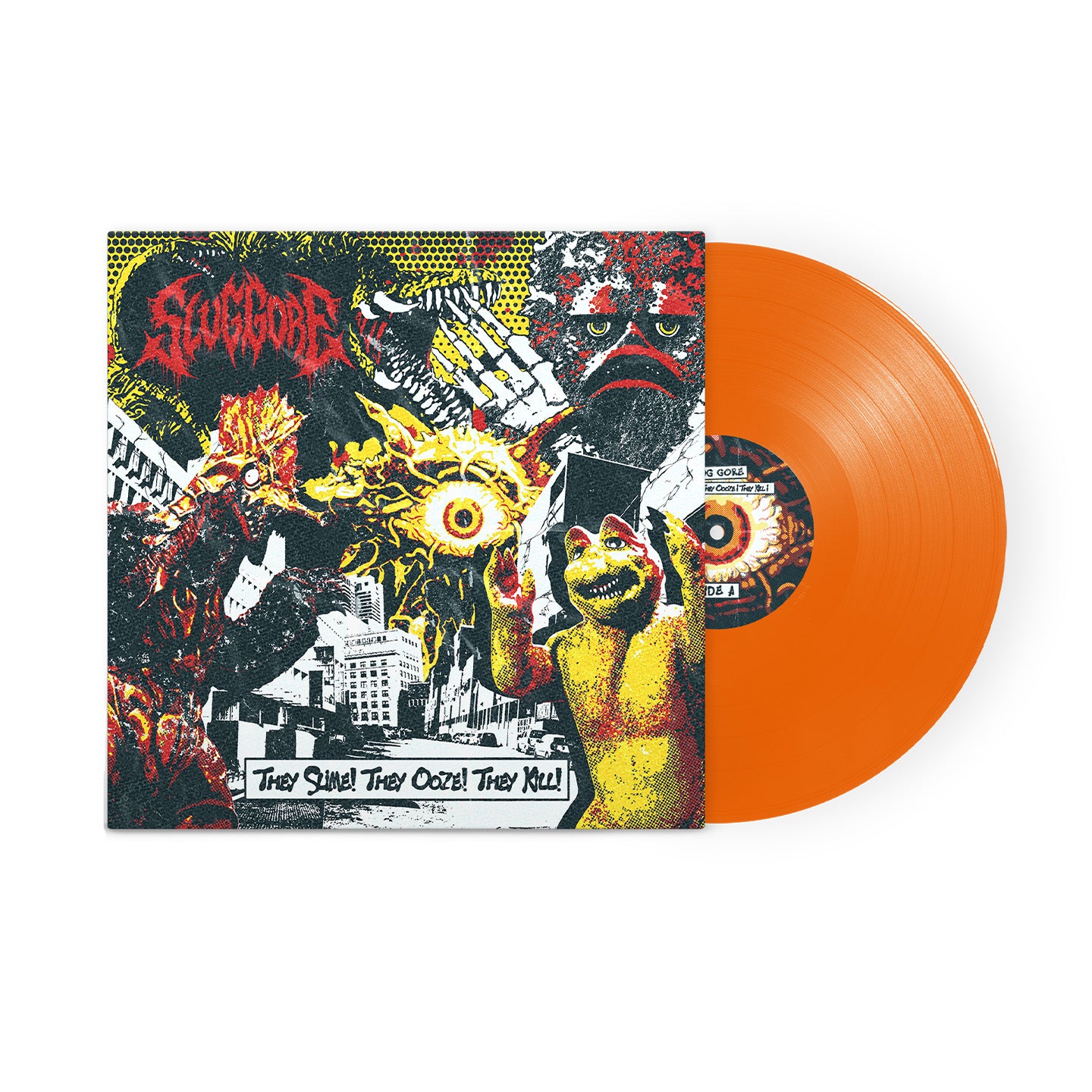 Slug Gore "They Slime! They Ooze! They Kill!" LP Limited color