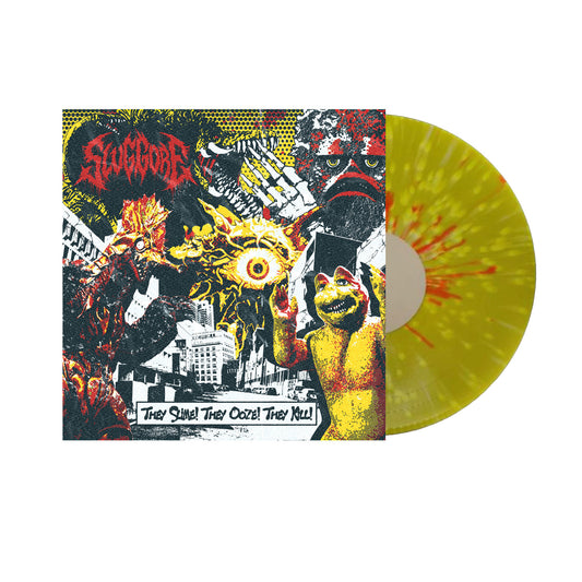 Slug Gore "They Slime! They Ooze! They Kill!" LP Ultra Limited Splatter ED.