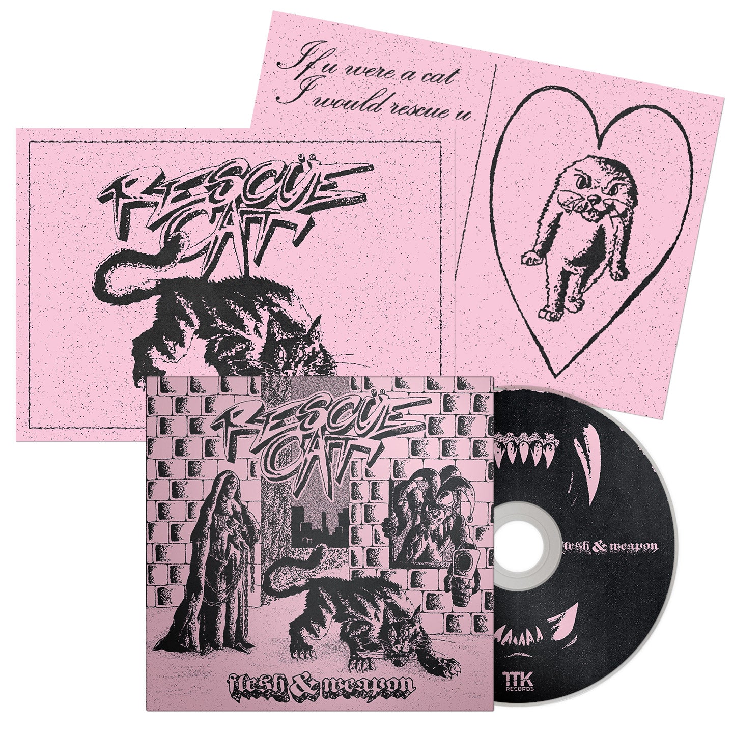 Rescue Cat - Flesh & Weapon - cd digipack Valentine Special (Limited Edition)